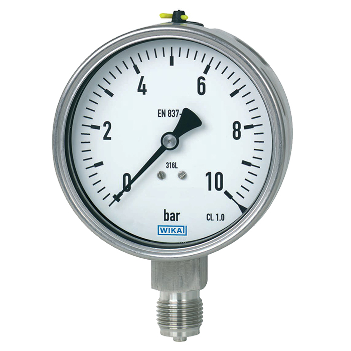 WIKA 232.50 Chemical version pressure indicator