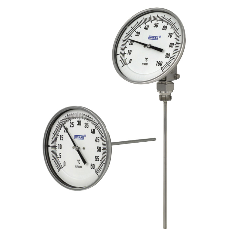 WIKA 53 - Bimetal thermometer industrial series