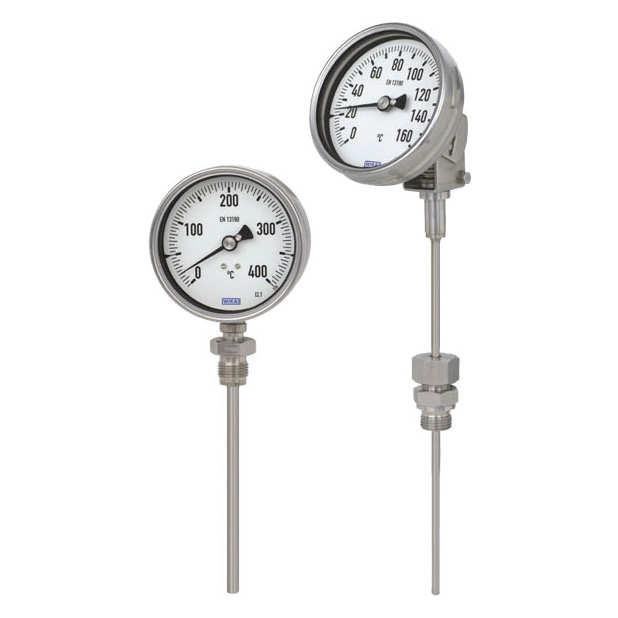 WIKA 55 - Bimetal thermometer, stainless steel version