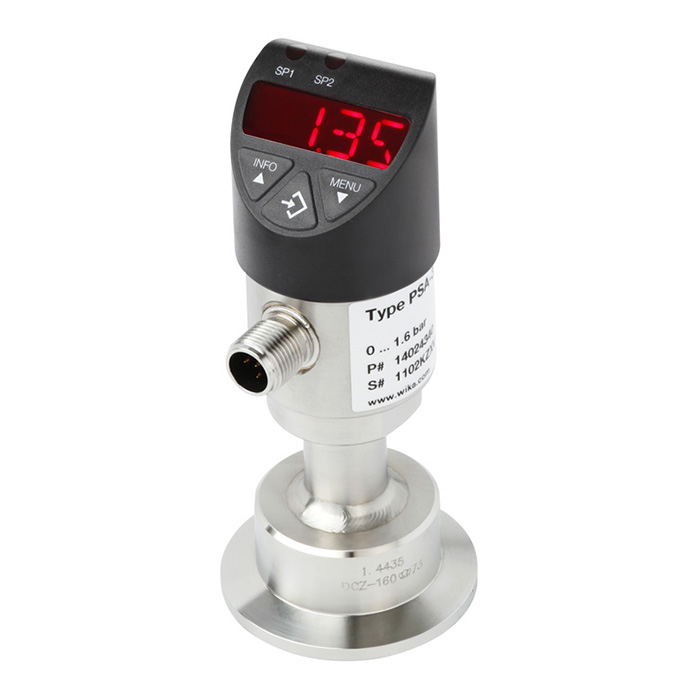 WIKA PSA-31 pressure switch – Food and pharmaceutical applications, filling and packaging machines
