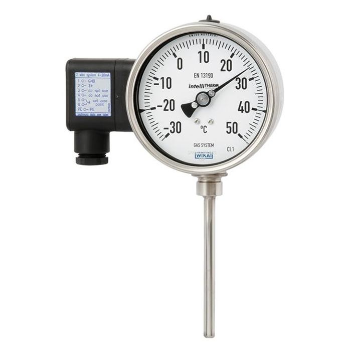 WIKA TGT73 – Gas-actuated thermometer with analog output