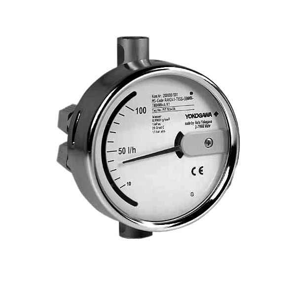 Yokogawa RAKD41 – Rotameter with needle valve, threaded or flanged connection