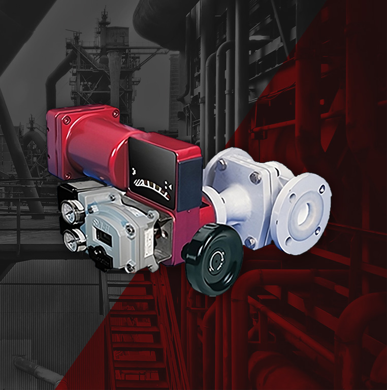 PTFE-lined control valves